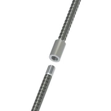 High-Quality Rebar Peeling & Rolling Straight Thread Coupler